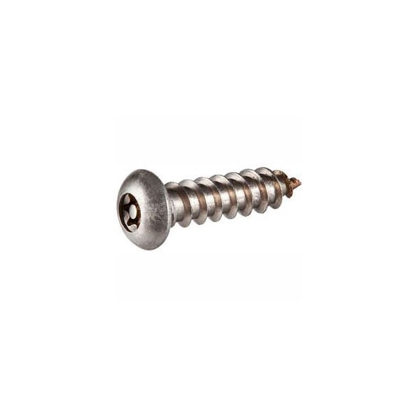 Tamper-Pruf Screws Sheet Metal Screw, Stainless Steel Round Head Torx Drive 91390 - main